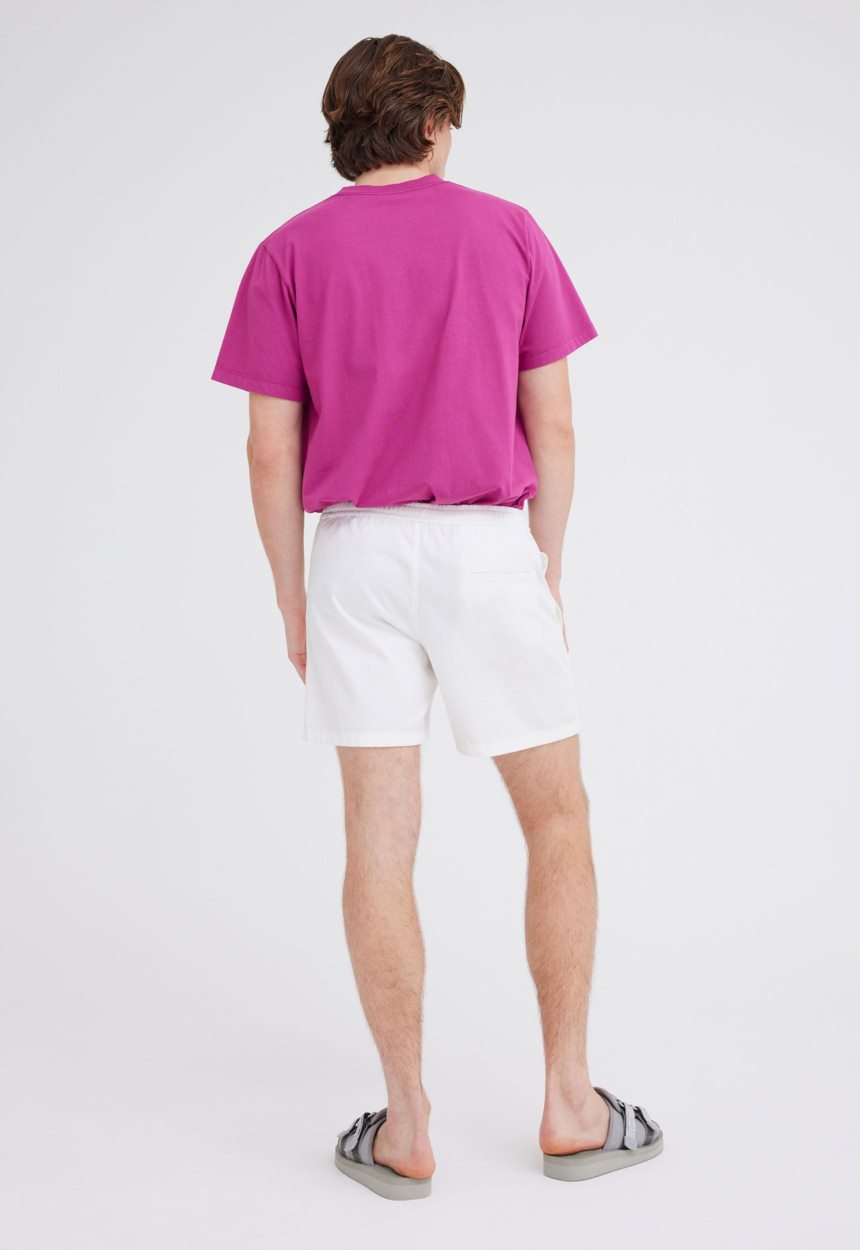 Jac + Jack Slater Cotton Short - White